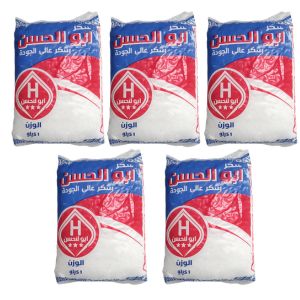 5 كيلو سكر ابيض